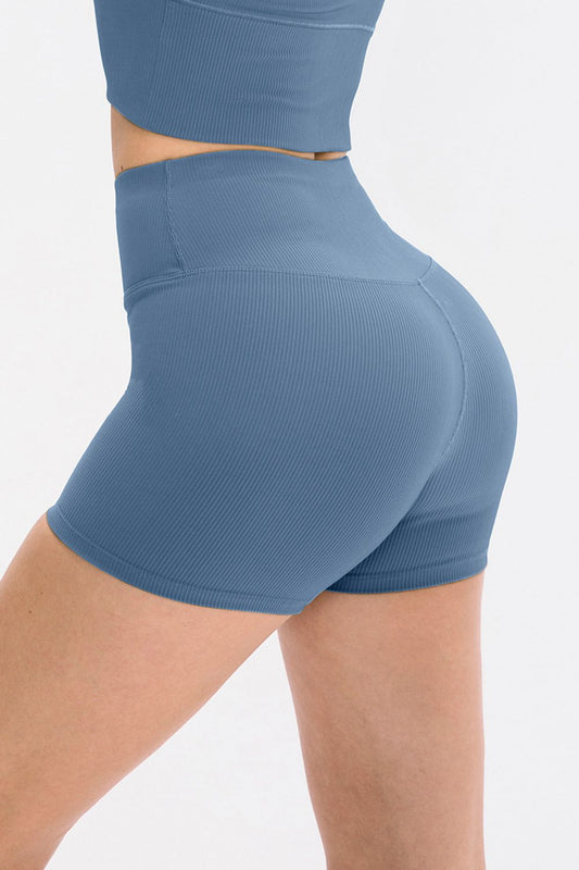 Get Set And Go Slim Fit Wide Waistband Sports Shorts