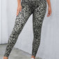 A Leopard's Spots Leopard Print Wide Waistband Leggings