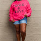 Simply Love ROCK ＆ LOVE Graphic Sweatshirt