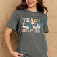 Simply Love TEACH LOVE INSPIRE Graphic Cotton T-Shirt
