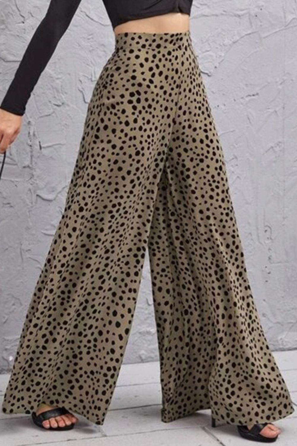 On The Prowl Animal Print High-Rise Culottes