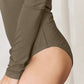 Basic Bae Staying Neutral Mock Neck Long Sleeve Bodysuit