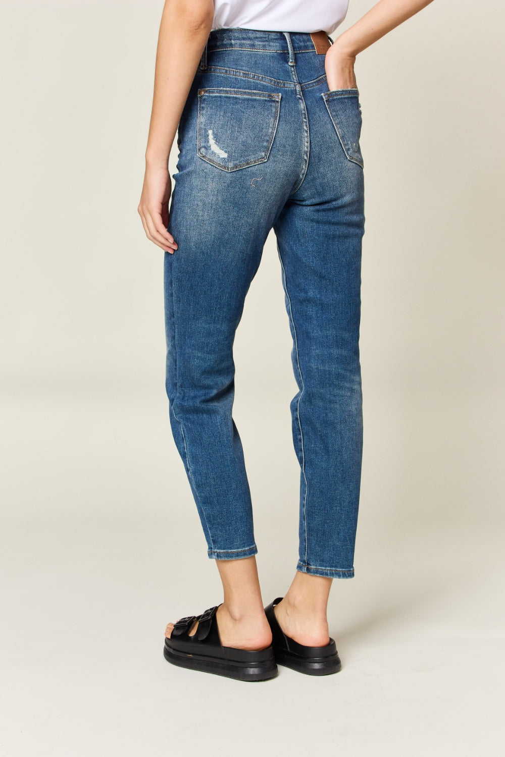 Judy Blue Olivia Tummy Control High Waist Slim Jeans