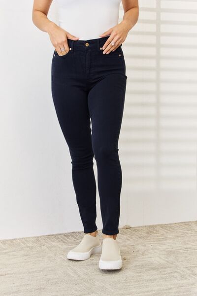 Judy Blue Hailey Garment Dyed Tummy Control Skinny Jeans