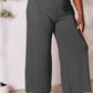 Double Take Phenomenally Me Smocked Wide Waistband Wide Leg Pants