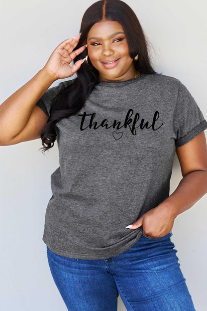 Simply Love THANKFUL Graphic T-Shirt