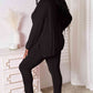 Basic Bae Ready To Unwind V-Neck Soft Rayon Long Sleeve Top and Pants Lounge Set