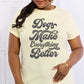 Simply Love DOGS MAKE EVERTHING BETTER Graphic Cotton Tee