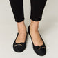 Forever Link Stepping Out Metal Buckle Flat Loafers
