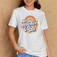 Simply Love TEACHER VIBES Graphic Cotton T-Shirt