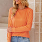 Sunset Walk Round Neck Long Sleeve Top