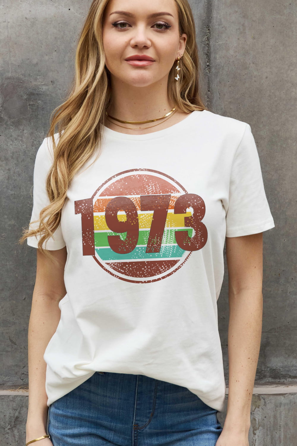 Simply Love 1973 Graphic Cotton Tee