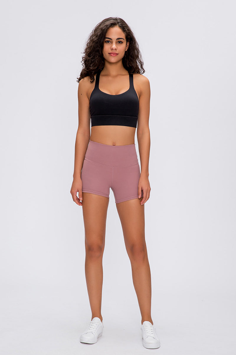 Say Hello Summer Stitch Active Shorts