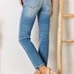 Kancan Maeve High Rise Distressed Slim Straight Jeans
