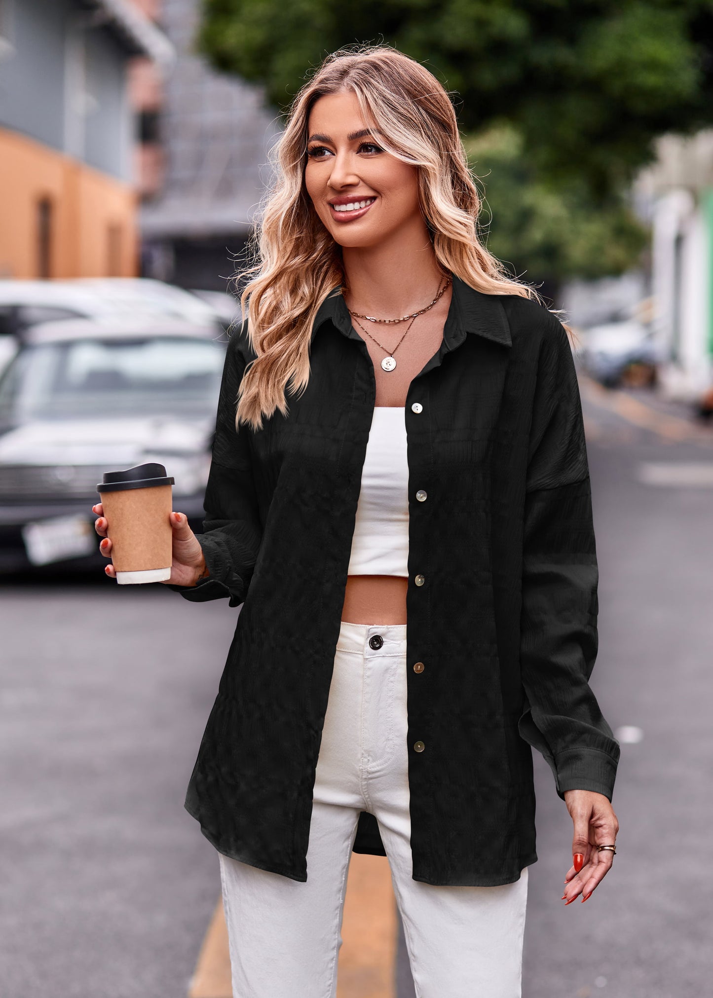 Just Can't Wait Dropped Shoulder Longline Shirt