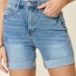 Judy Blue Bella Tummy Control High Waist Denim Shorts