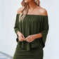 Vacation Vibes Off-Shoulder Layered Dress