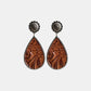 Alloy Teardrop Earrings