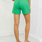 Blumin Apparel Too Good Ribbed Shorts in Green