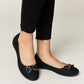Forever Link Stepping Out Metal Buckle Flat Loafers