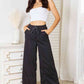 Basic Bae Cozy & Chic Wide Leg Pocketed Pants