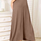 Double Take The Best Memories Soft Rayon Drawstring Waist Maxi Skirt