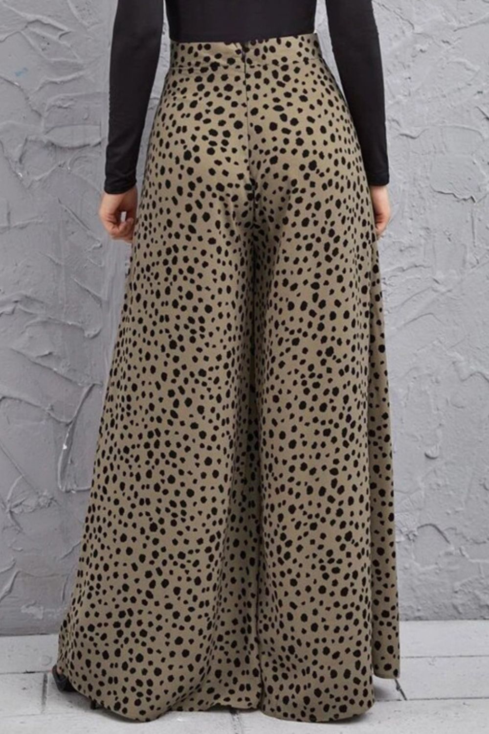 On The Prowl Animal Print High-Rise Culottes