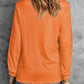 Sunset Walk Round Neck Long Sleeve Top