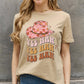 Simply Love YEE HAH YEE HAH YEE HAH Graphic Cotton Tee