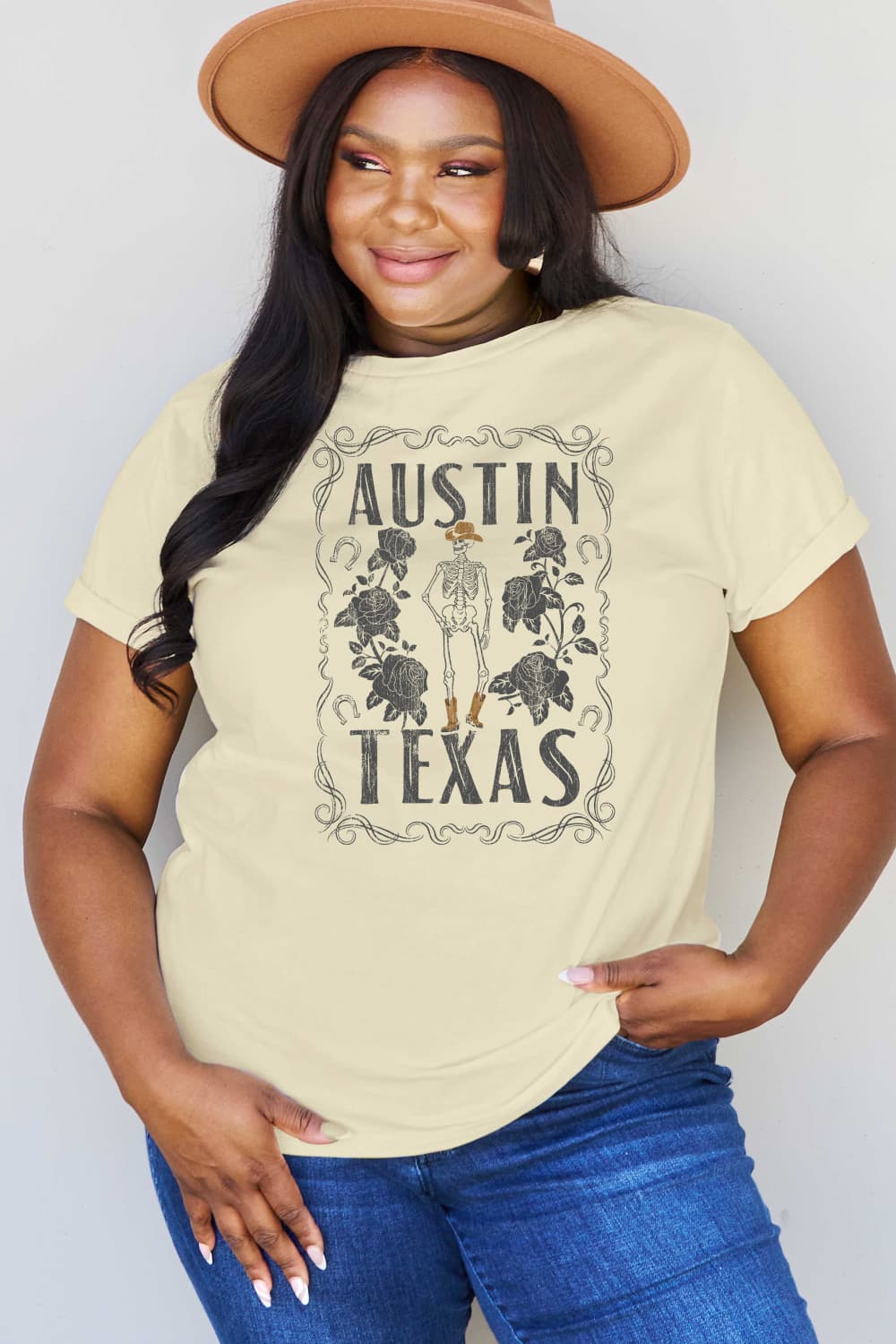Simply Love AUSTIN  TEXAS Graphic Cotton T-Shirt