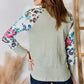 Hailey & Co Embracing Wildflowers Printed Blouse