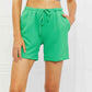 Blumin Apparel Too Good Ribbed Shorts in Green