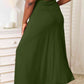 Double Take The Best Memories Soft Rayon Drawstring Waist Maxi Skirt