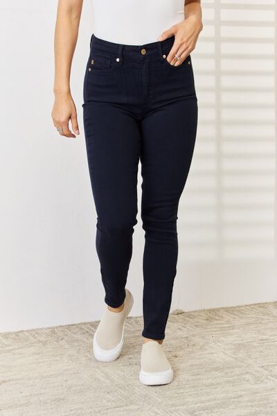 Judy Blue Hailey Garment Dyed Tummy Control Skinny Jeans