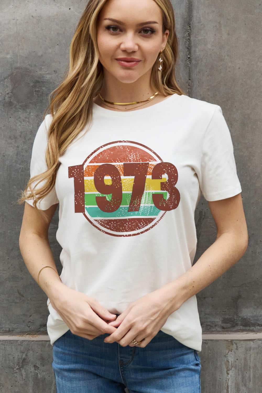 Simply Love 1973 Graphic Cotton Tee