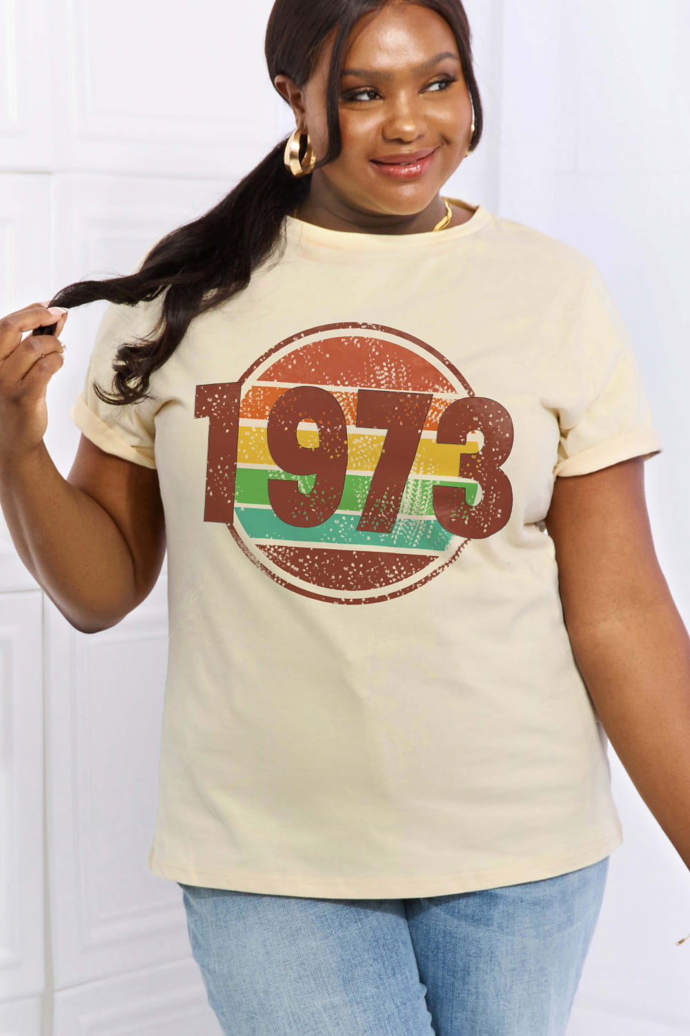 Simply Love 1973 Graphic Cotton Tee