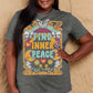 Simply Love FIND INNER PEACE Graphic Cotton T-Shirt