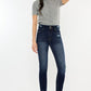 Kancan Charlotte Cat's Whiskers Raw Hem High Waist Jeans