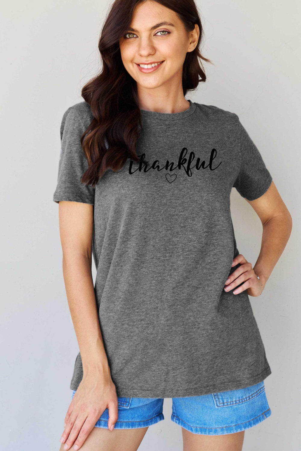 Simply Love THANKFUL Graphic T-Shirt