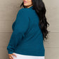 Zenana Kiss Me Tonight Button Down Cardigan in Teal