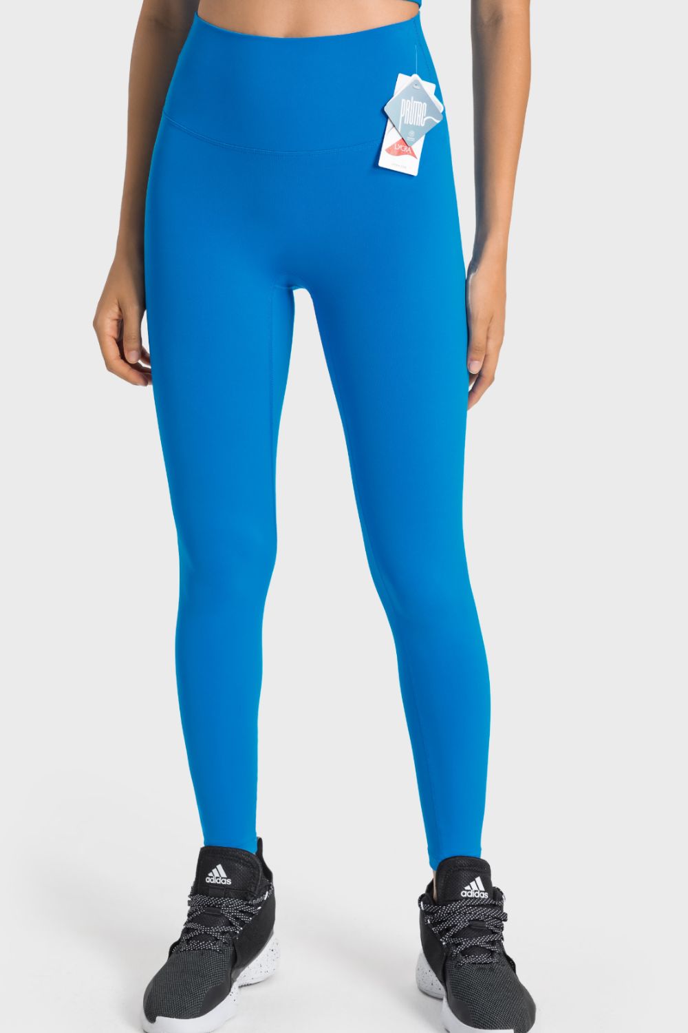 Meet You At The Bar(Bell) Feels Like Skin High-Rise Wide Waistband Yoga Leggings