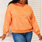 Basic Bae Spice Of Life Dropped Shoulder Sweatshirt in Pumpkin