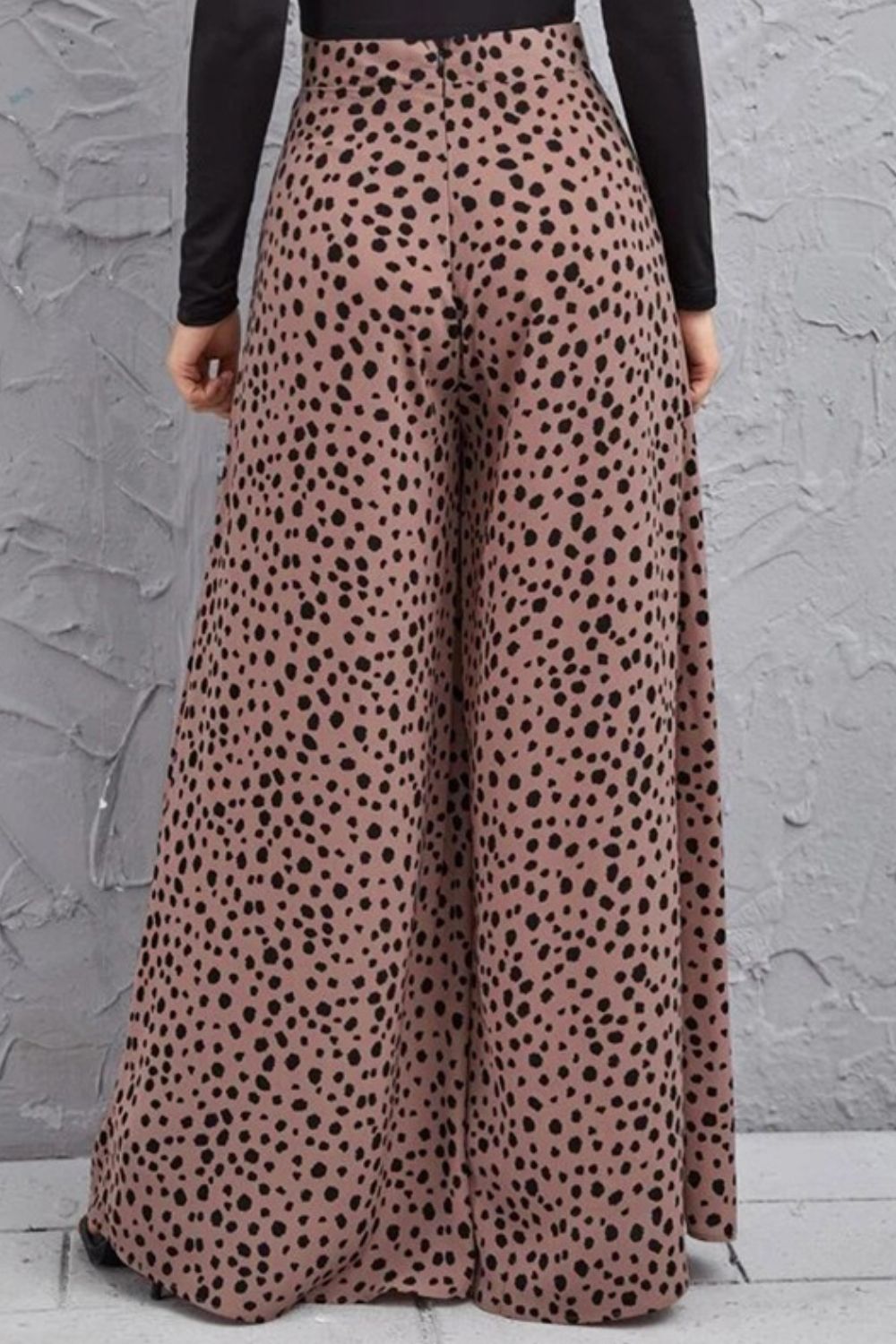 On The Prowl Animal Print High-Rise Culottes