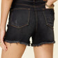 Judy Blue Janavie Tummy Control Fray Hem Shorts