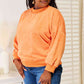 Basic Bae Spice Of Life Dropped Shoulder Sweatshirt in Pumpkin